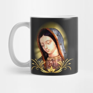 Guadalupe Virgin Mary Our Lady of Mexico Tilma Juan Diego 03 Mug